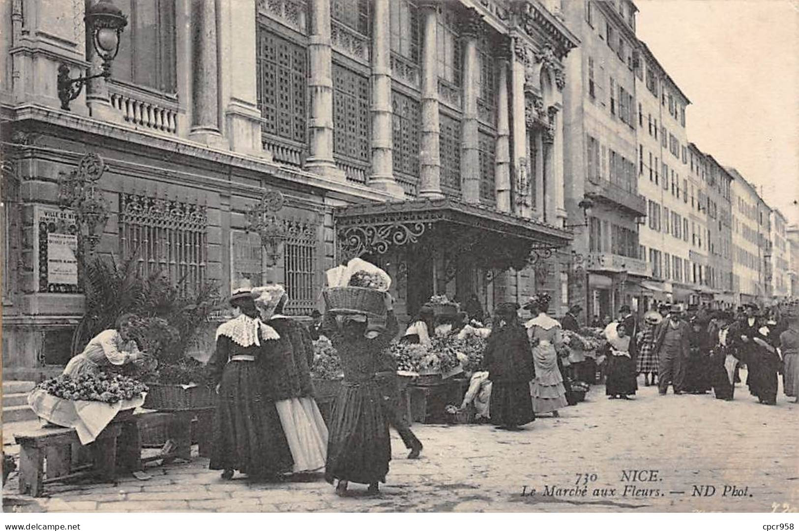 06 - SAN62636 - NICE - Le Marché Aux Fleurs - Markten, Feesten