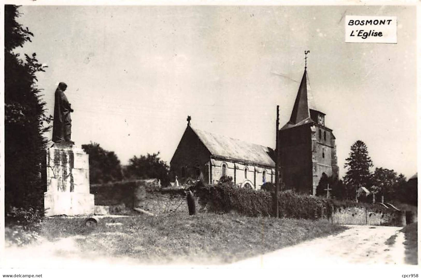 02 - SAN62609 - BOSMONT - L'Eglise - CPSM 14x9 Cm - Andere & Zonder Classificatie