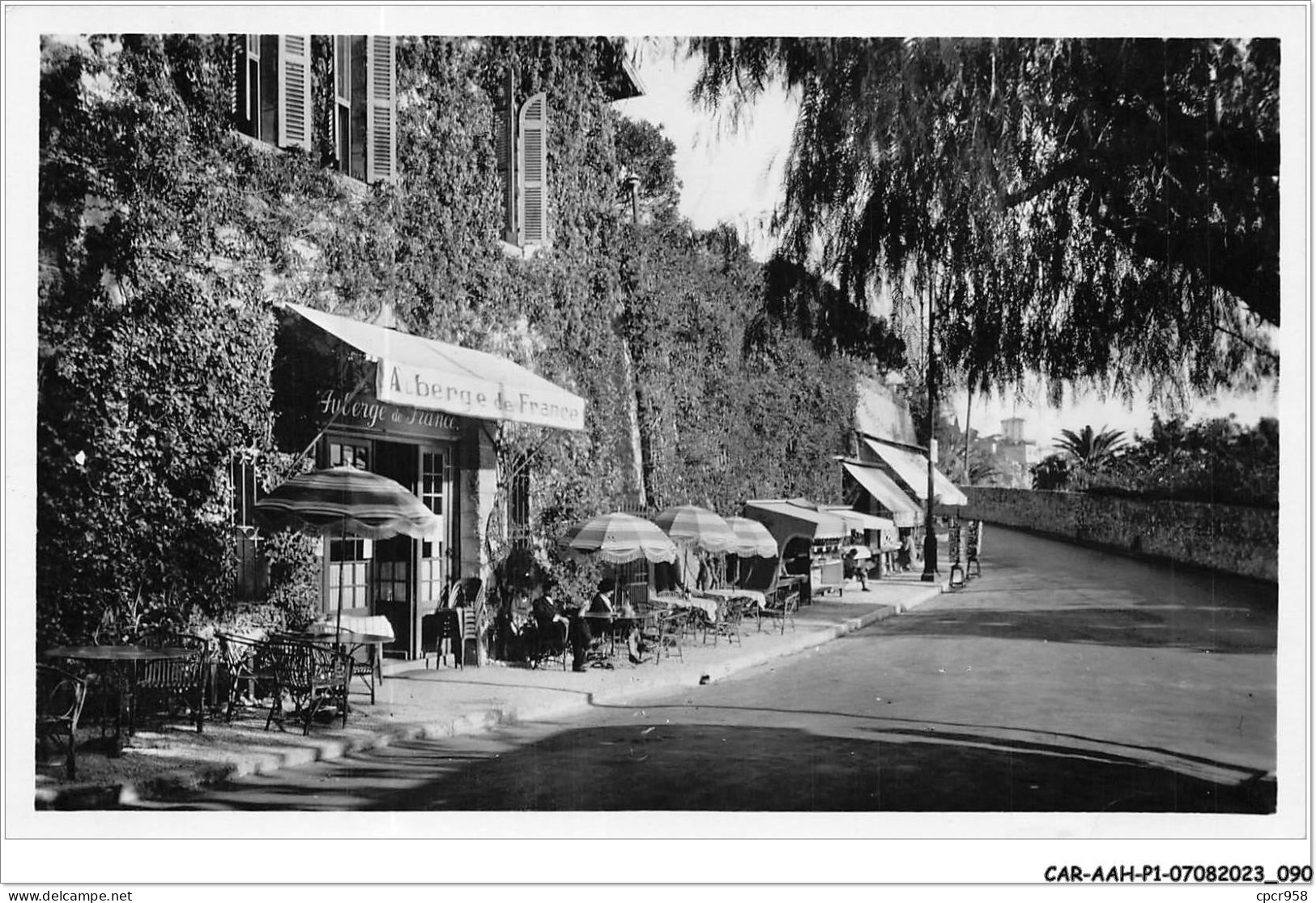 CAR-AAHP1-6-0046 - GRIMALDI-VENTIMIGLIA - L'auberge De France - Cafés, Hotels, Restaurants