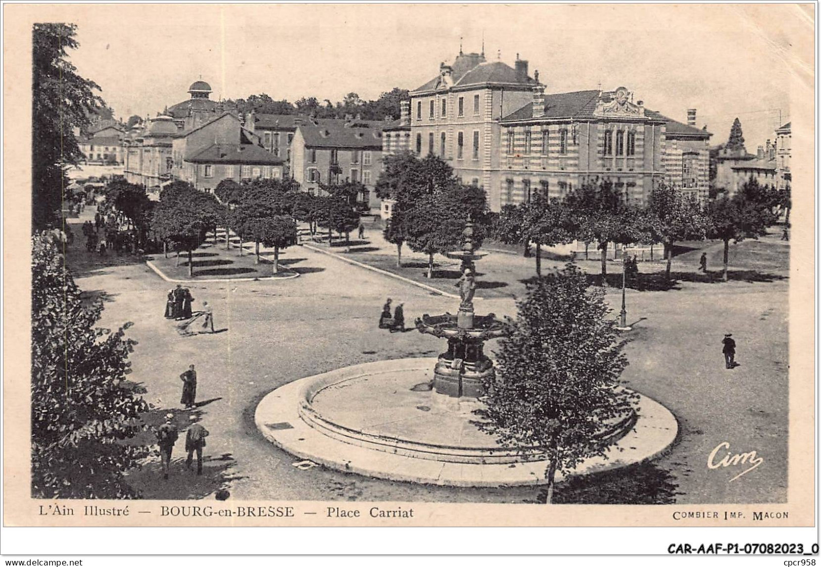 CAR-AAFP1-01-0001 - BOURG-EN-BRESSE - Place Carriat - Autres & Non Classés