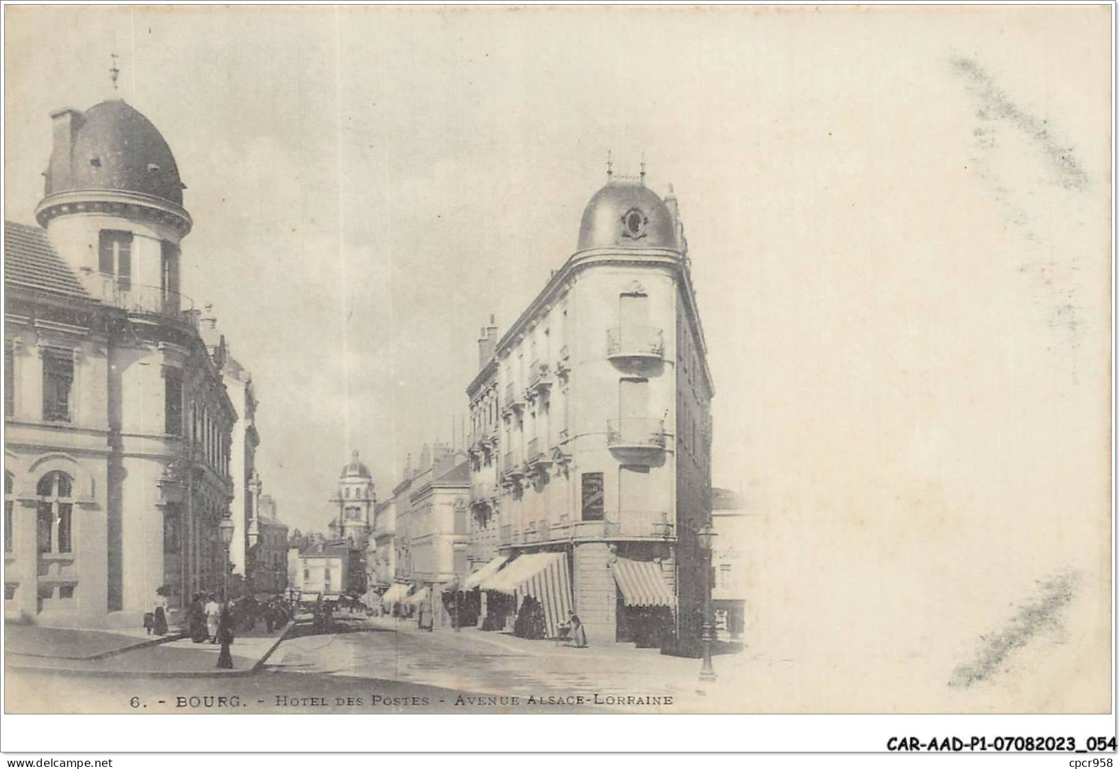 CAR-AADP1-01-0028 - BOURG - Hotel Des Postes - Autres & Non Classés