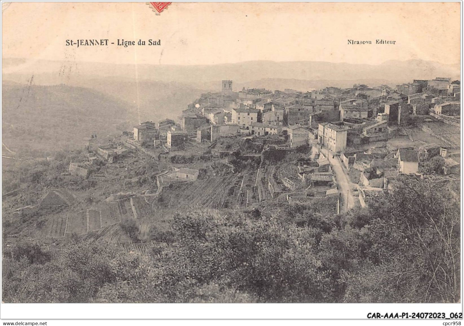 CAR-AAAP1-06-0032 - SAINT-JEANNET - Ligne Du Sud - Sonstige & Ohne Zuordnung