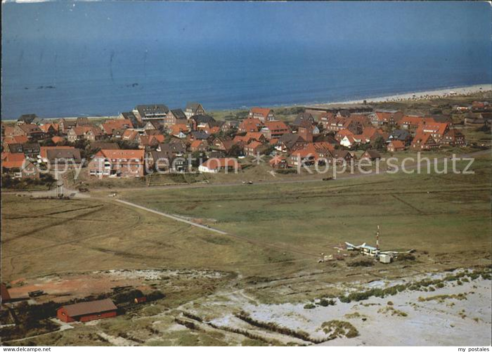 72229360 Baltrum Nordseebad Fliegeraufnahme Baltrum - Sonstige & Ohne Zuordnung