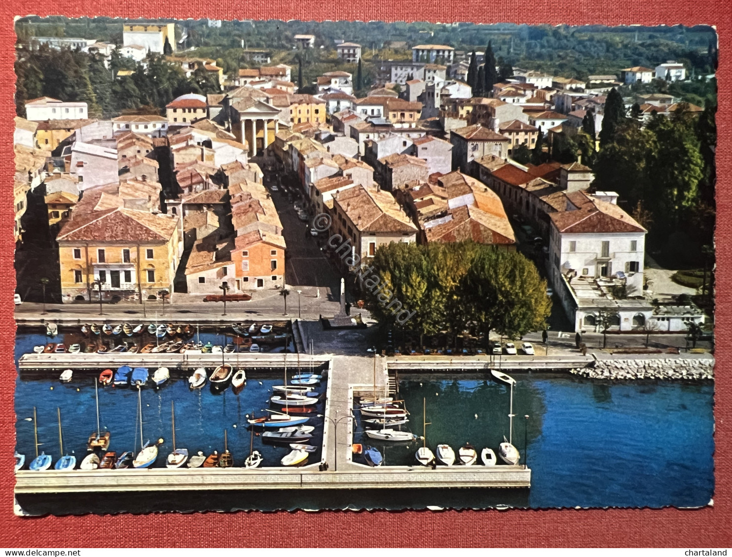 Cartolina - Lago Di Garda - Bardolino ( Verona ) - Veduta Aerea - 1965 Ca. - Verona