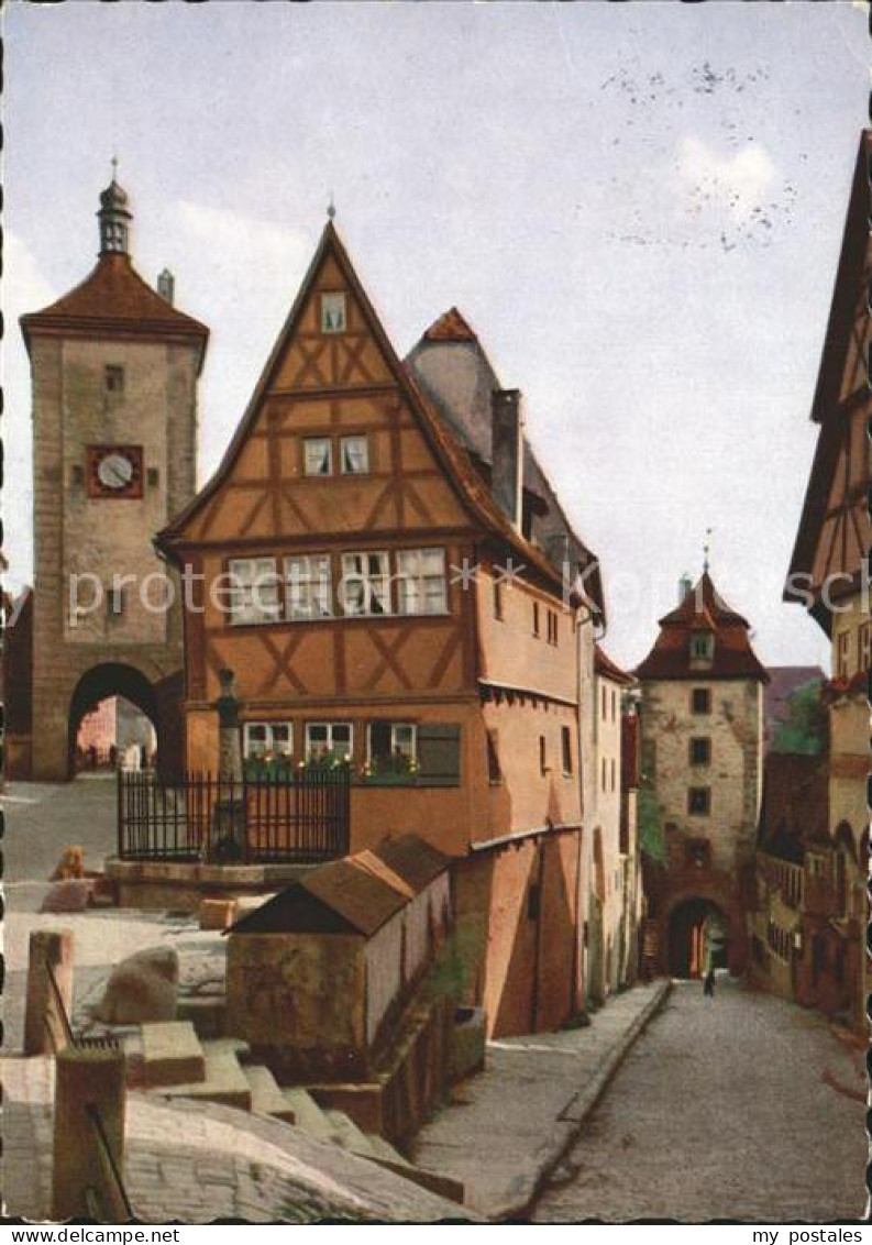 72229231 Rothenburg Tauber Ploenlein  Rothenburg - Rothenburg O. D. Tauber