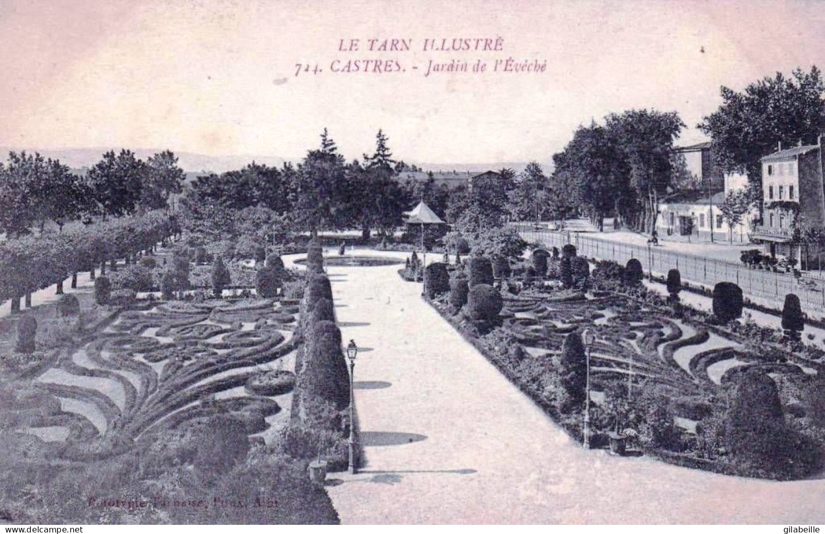 81 - Tarn -  CASTRES -  Jardin De L évéché - Castres