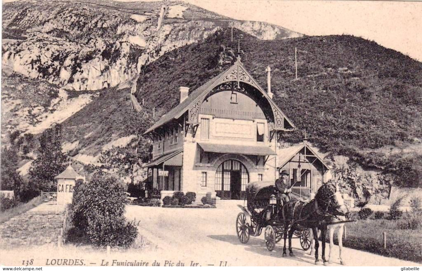 65 - Hautes Pyrénées -  LOURDES -  Le Funiculaire Du Pic De Jer - Lourdes