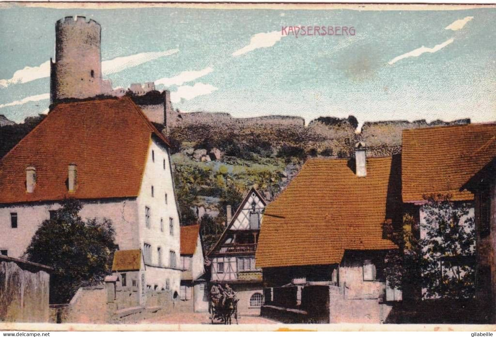 68 - Haut Rhin -  KAYSERSBERG -  Vue Du Village - Kaysersberg