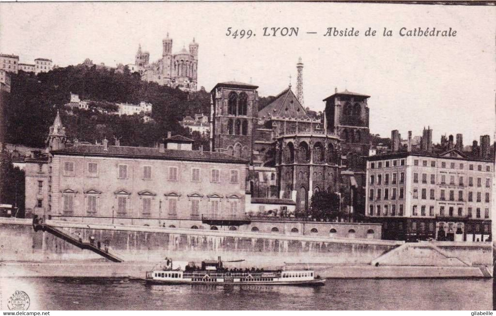 69 - Rhone -  LYON -  Abside De La Cathedrale - Altri & Non Classificati