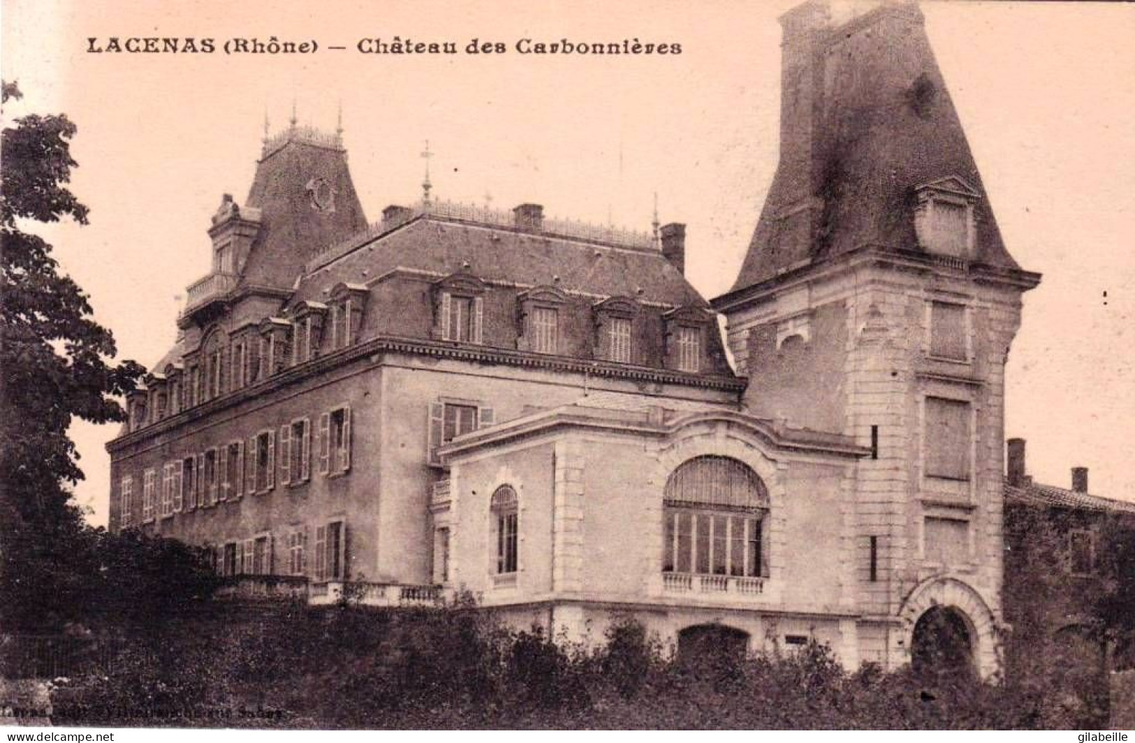 69 - Rhone - LACENAS - Chateau Des Carbonnieres - Otros & Sin Clasificación