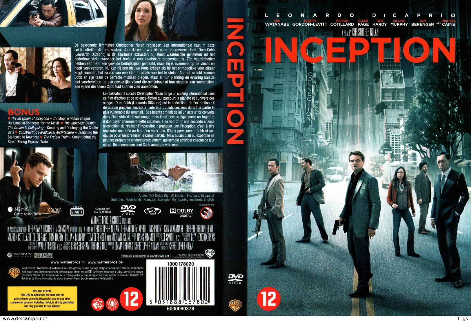 DVD - Inception - Azione, Avventura