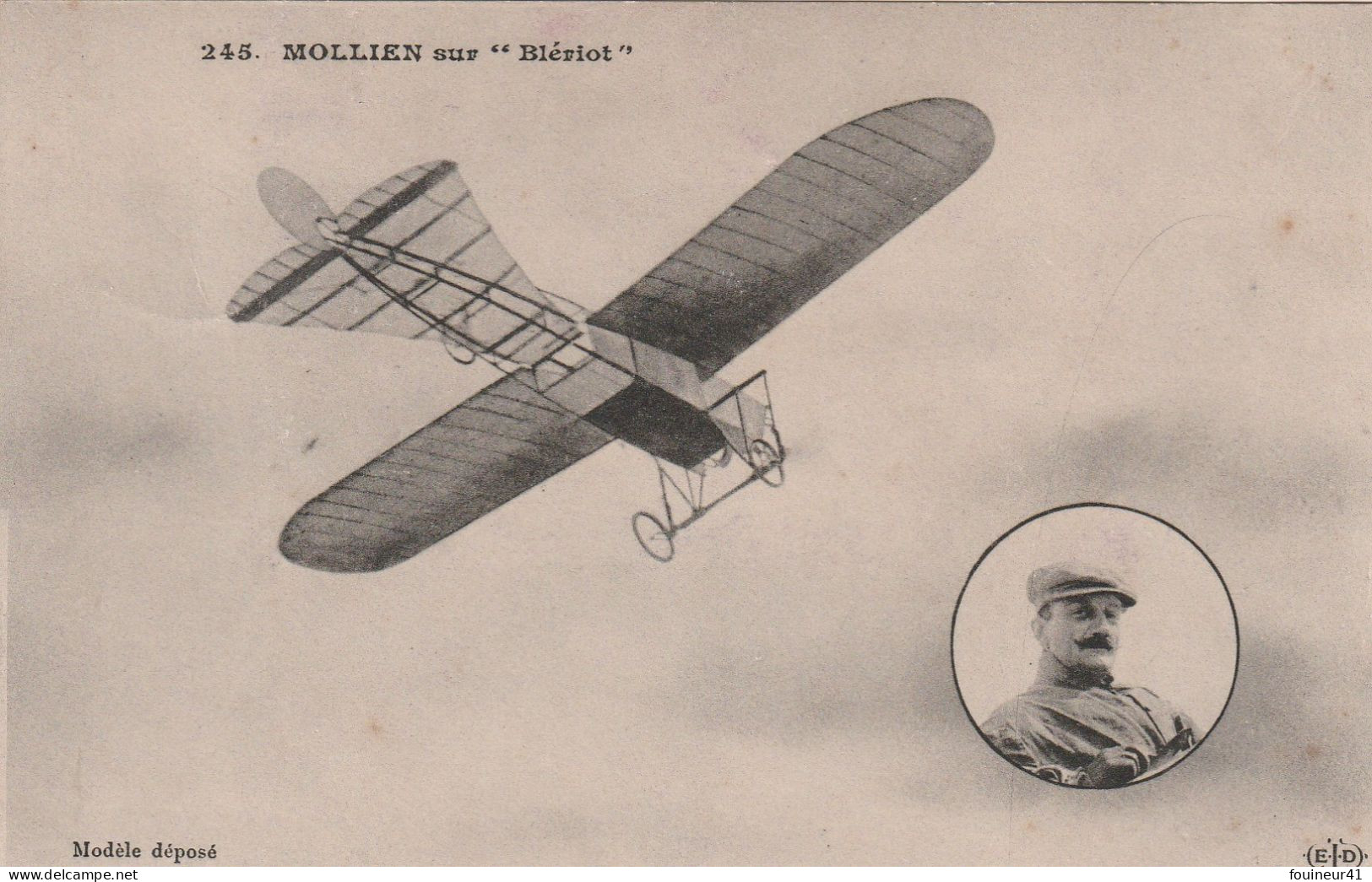 Mollien Sur '' Blériot '' - Piloten