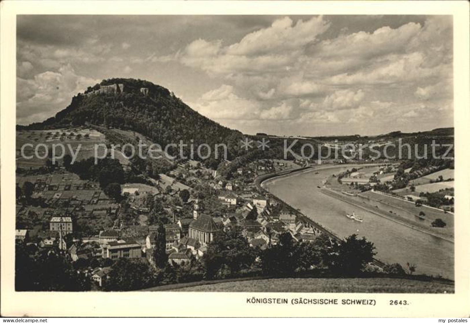 72227703 Koenigstein Saechsische Schweiz Mit Elbpartie Koenigstein - Koenigstein (Saechs. Schw.)