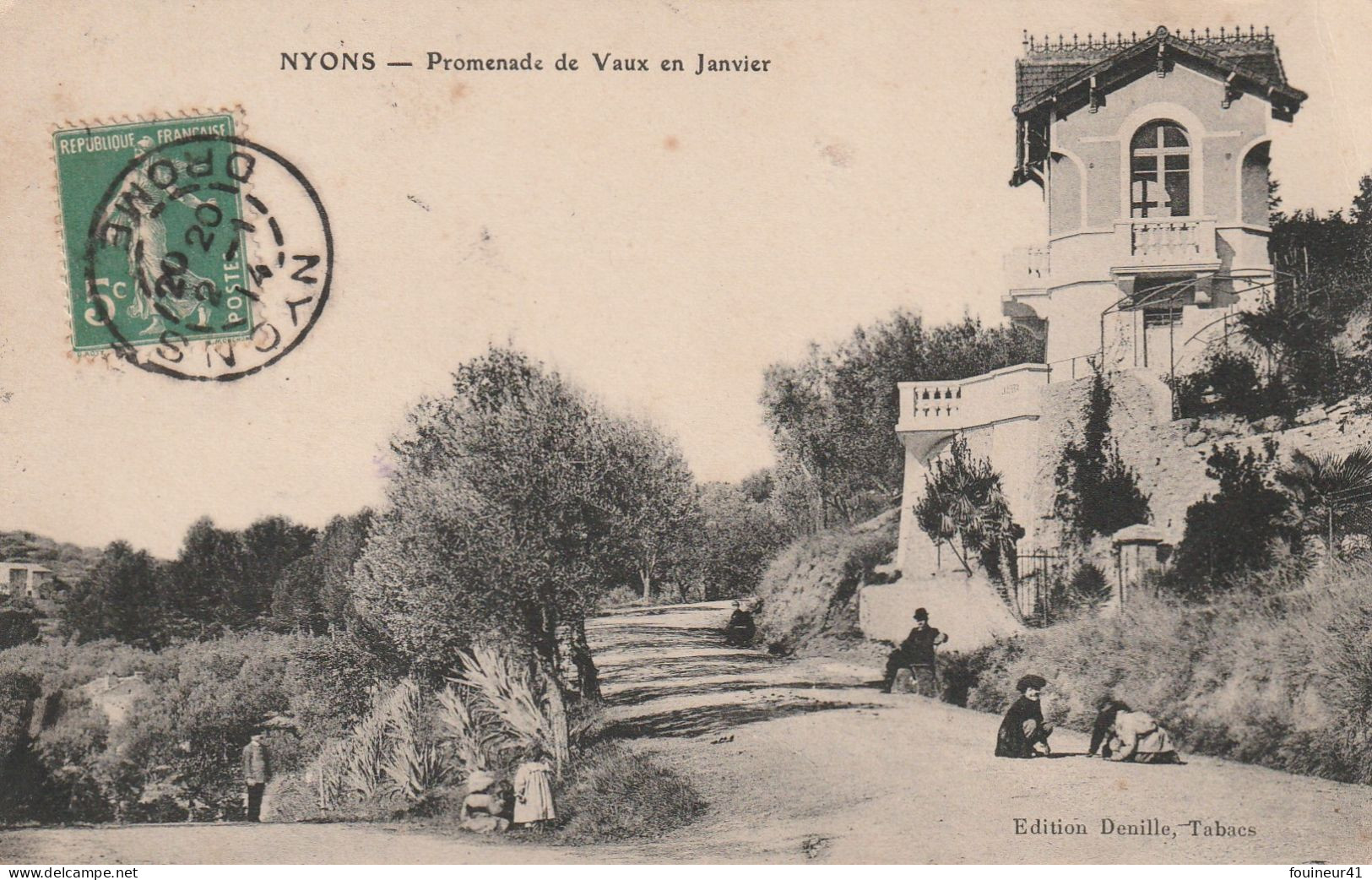 Nyons - Promenade De Vaux En Janvier - Nyons