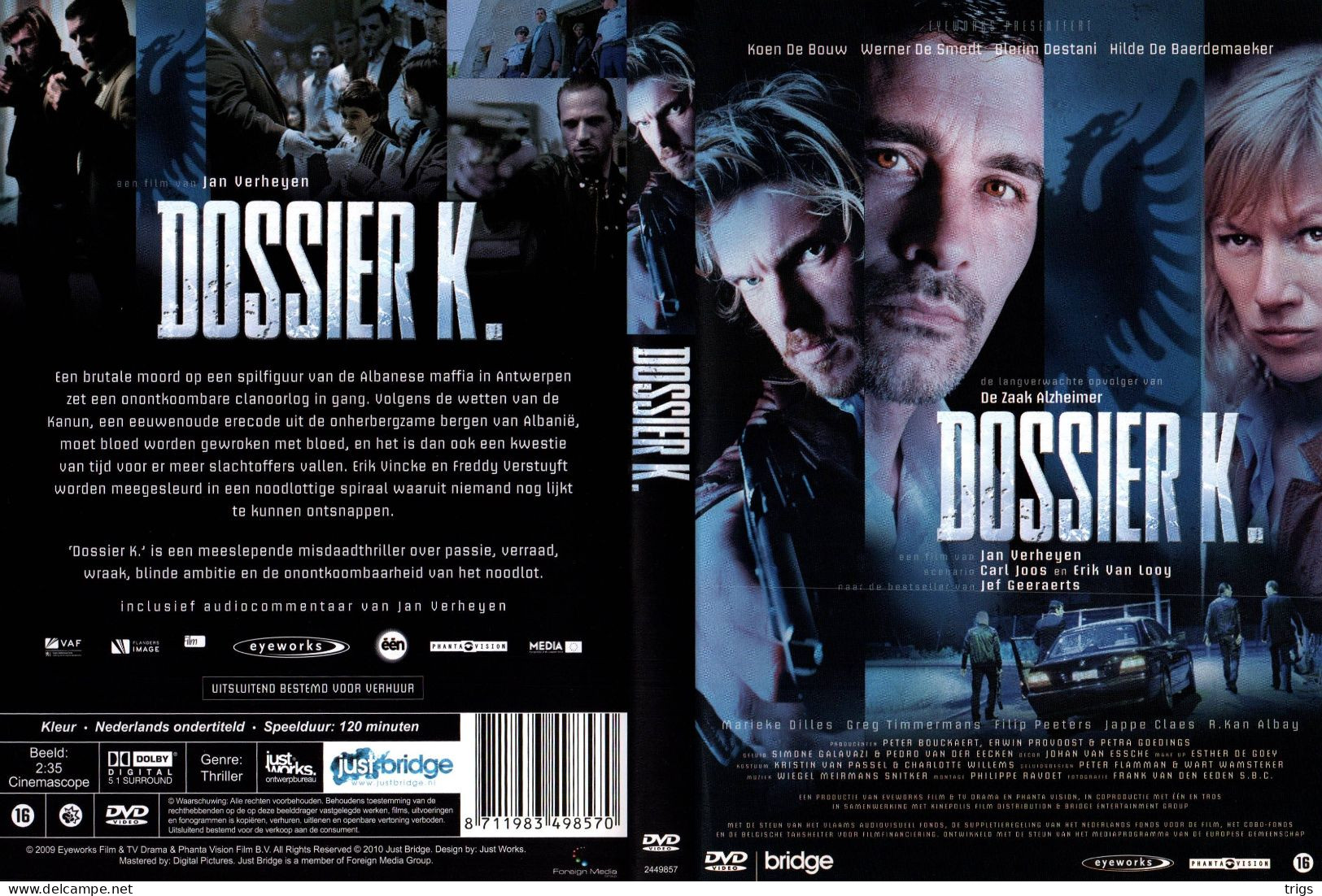 DVD - Dossier K. - Krimis & Thriller