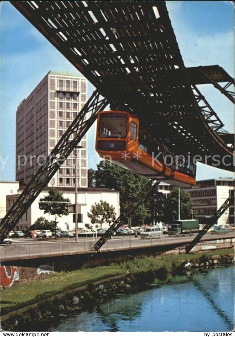 72227549 Elberfeld Wuppertal Glanzstoff Hochhaus Schwebebahn Barmen - Wuppertal