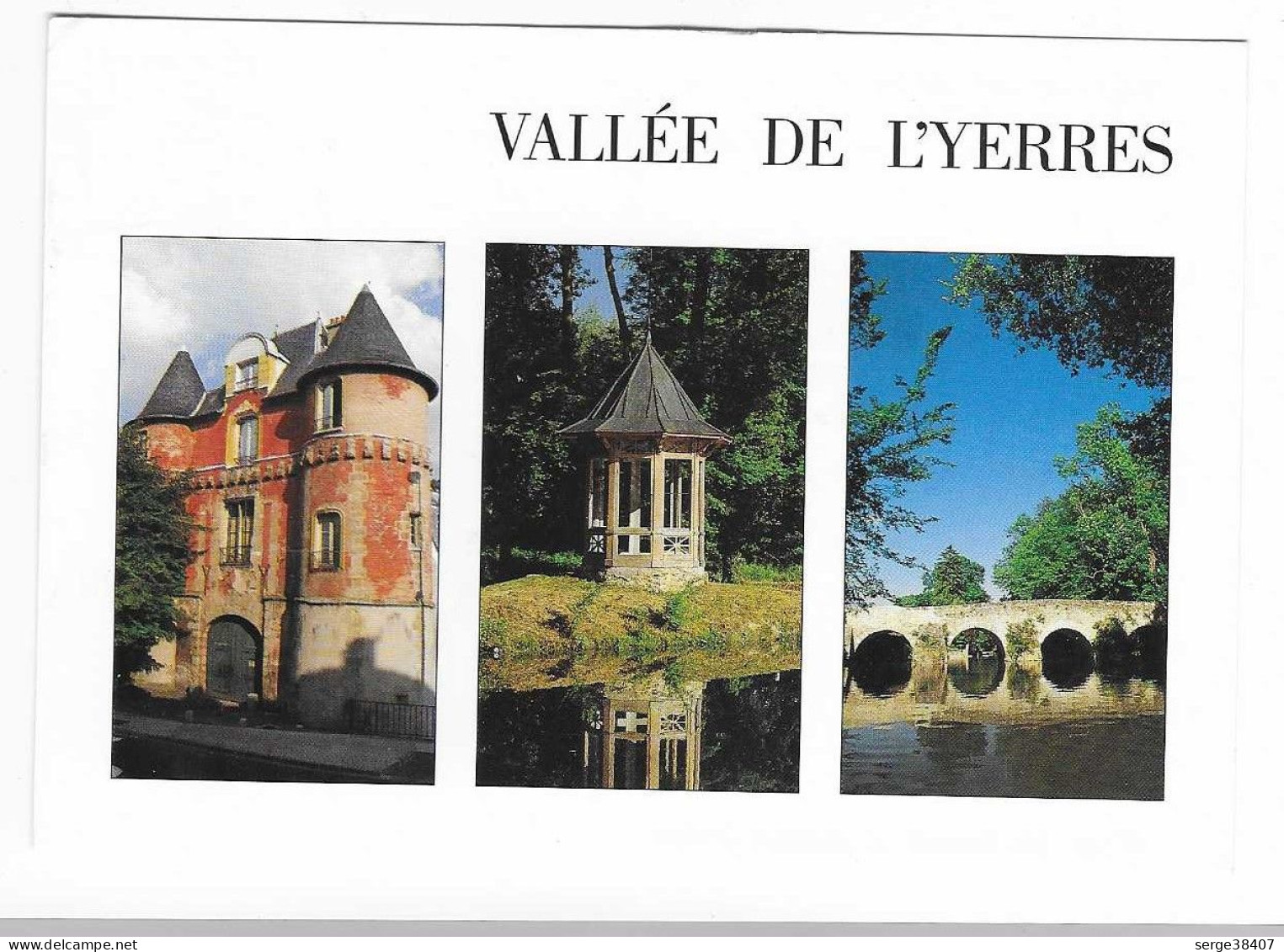 Yerres (Château) Brunoy (Gloriette) Boussy St Antoine (Pont)  # 5-24/21 - Altri & Non Classificati