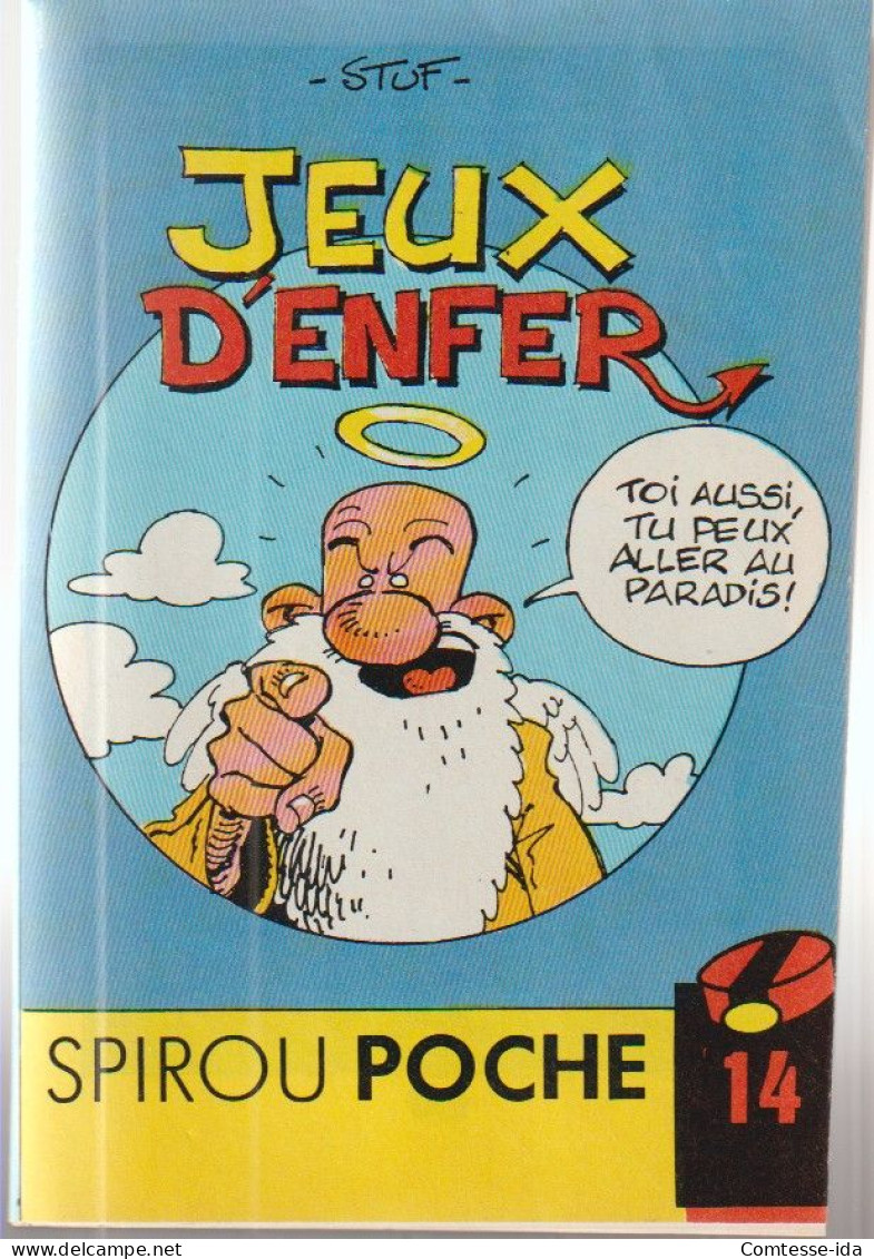 Spirou Poche:   "JEUX D'ENFER".    1981.   Texte Et Dessin: Stuf - Spirou Magazine