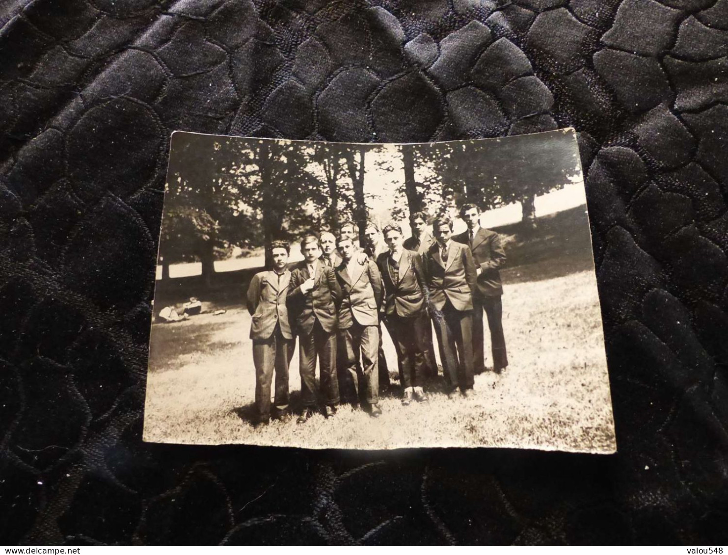 P-768 , Photo ,Groupe De Jeunes Hommes, Humanités, Yssingeaux, 1933 - Plaatsen