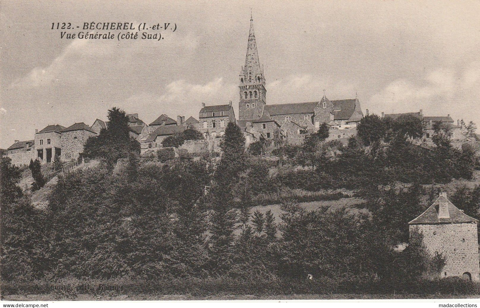 Bécherel (35 - Ille Et Vilaine) Vue Générale - Bécherel