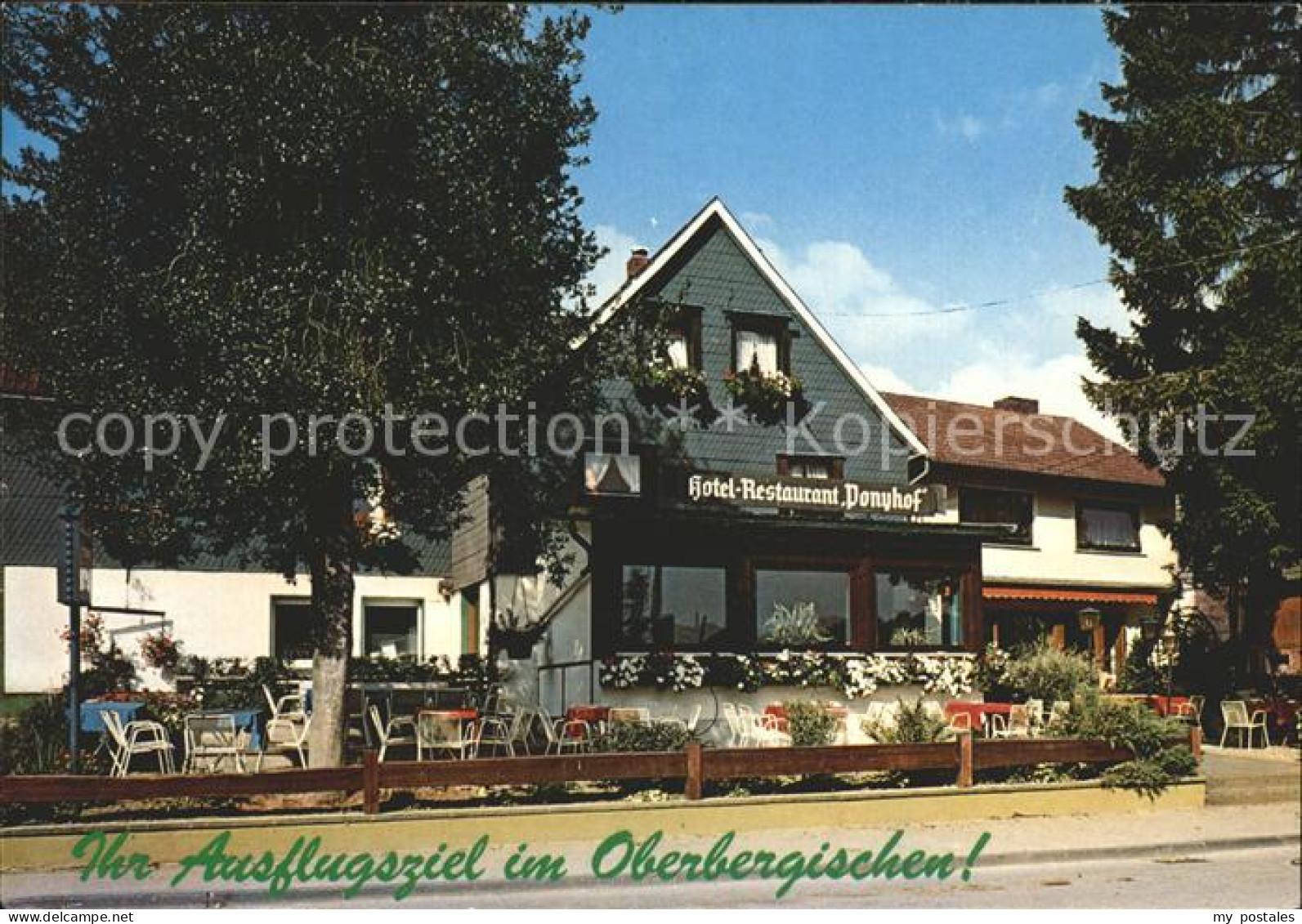 72227311 Huebender Hotel Restaurant Ponyhof Terrasse Wiehl - Wiehl
