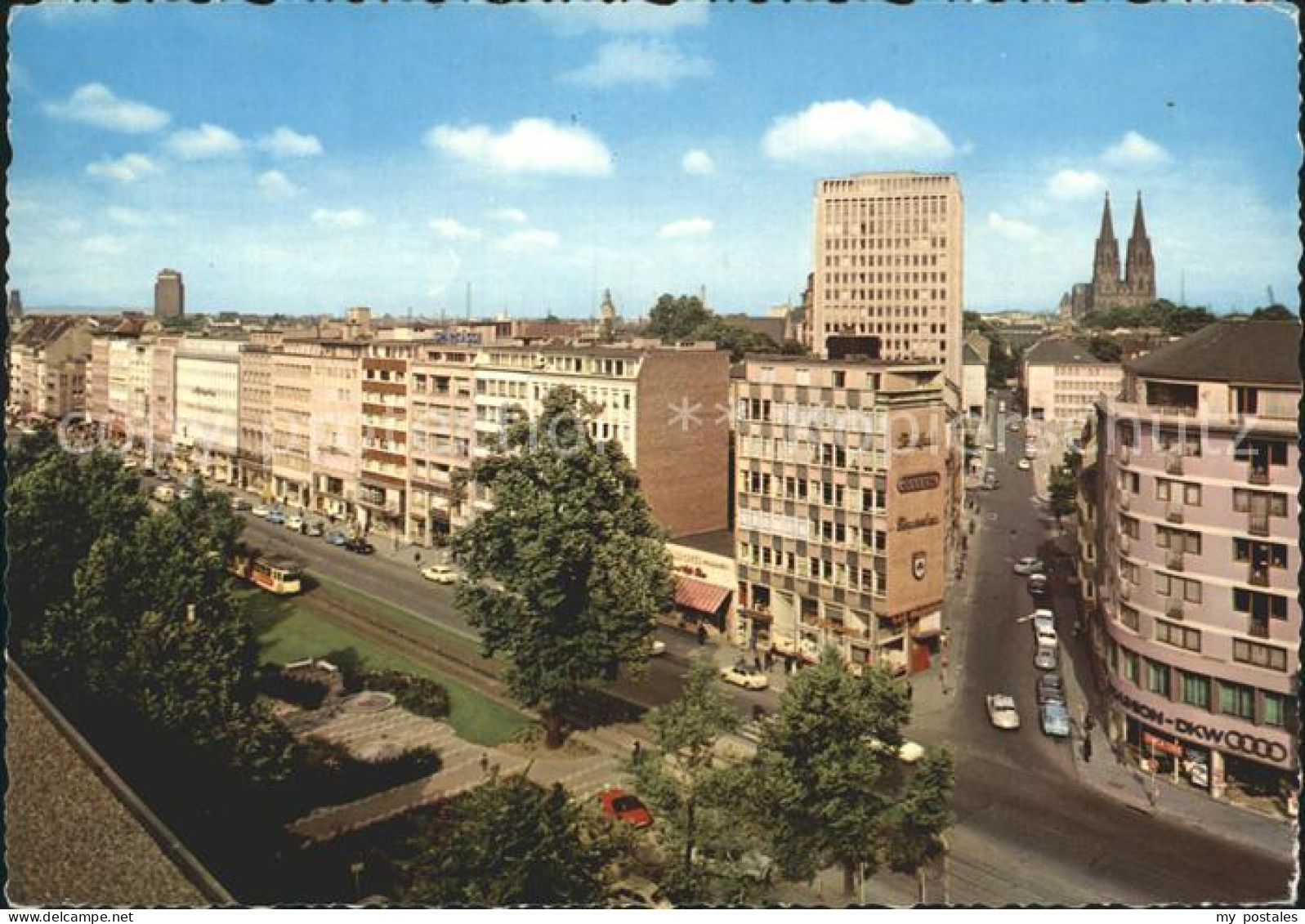 72227290 Koeln Rhein Kaiser Wilhelm Ring Mit Dom Koeln Rhein - Koeln