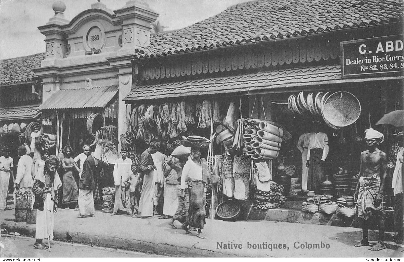 CPA CEYLON / NATIVES BOUTIQUES  / COLOMBO - Sri Lanka (Ceylon)