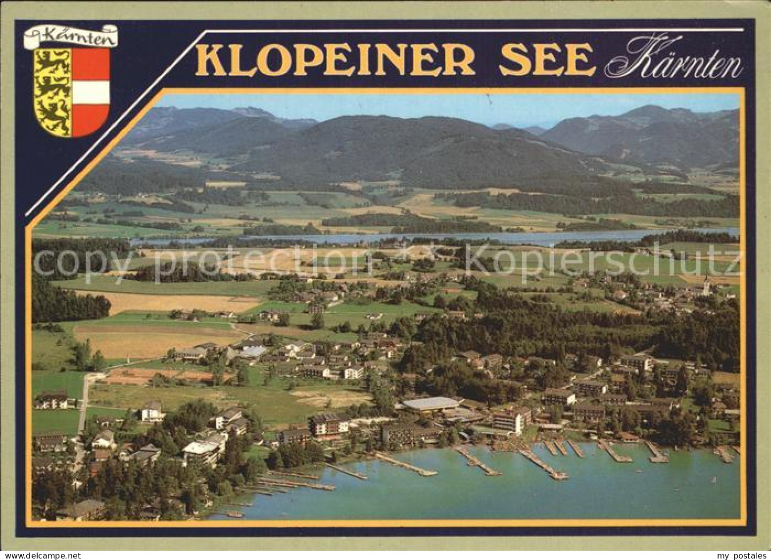 72227258 Seelach Klopeinersee Fliegeraufnahme St. Kanzian Am Klopeiner See - Other & Unclassified