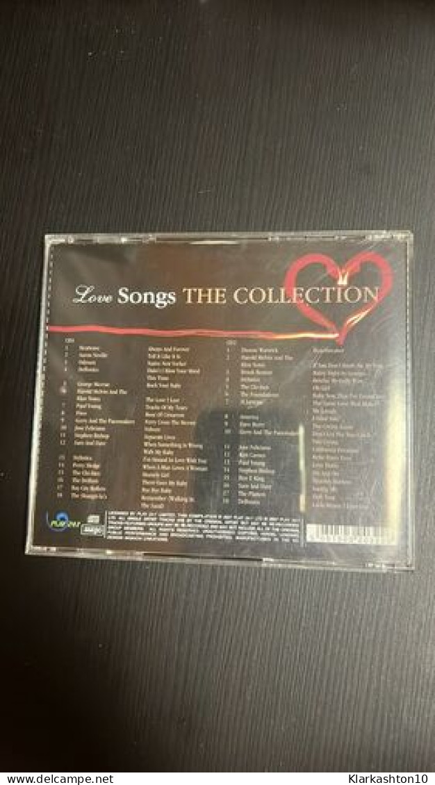 Love Songs- The Collection / 2 CD Set Of Timeless Love Songs - Autres & Non Classés