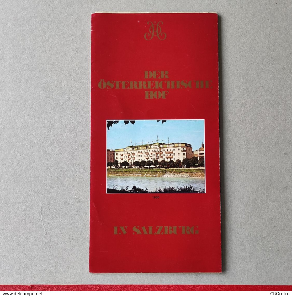 SALZBURG / AUSTRIA, Hotel Österreichischer Hof, Vintage Tourism Brochure, Prospect, Guide (pro3) - Dépliants Touristiques