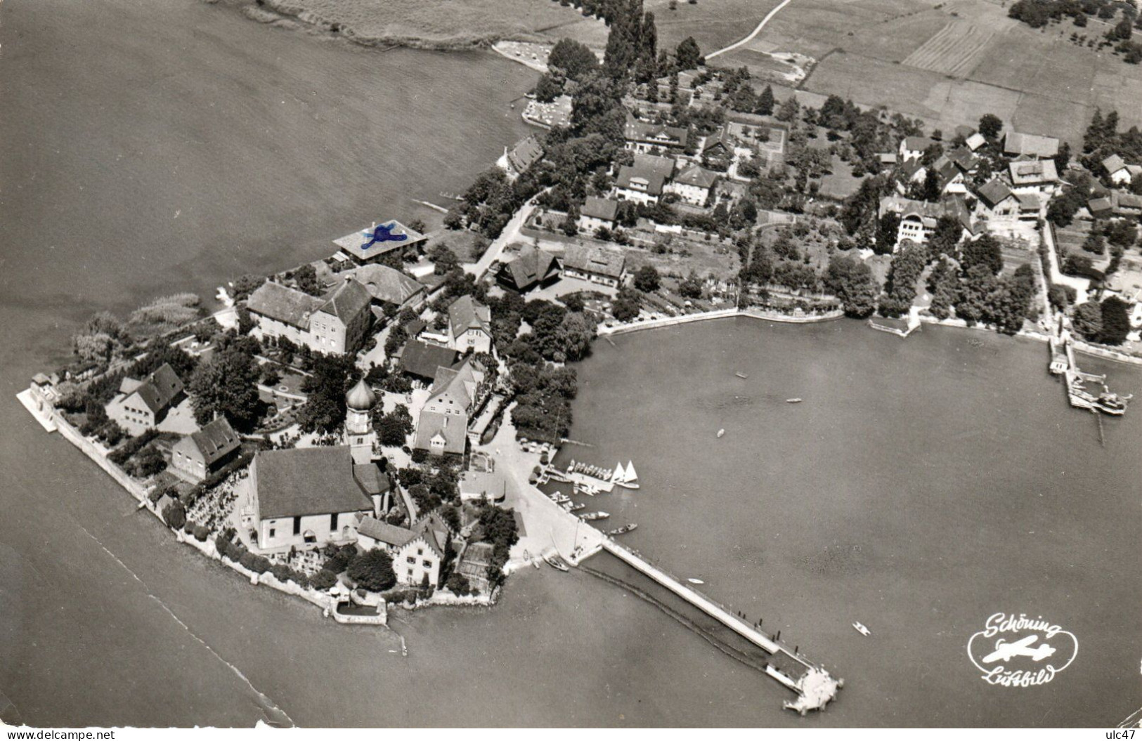 - HALBINSEL  WASSERBURG/Bodensee - Scan Verso - - Weissenburg