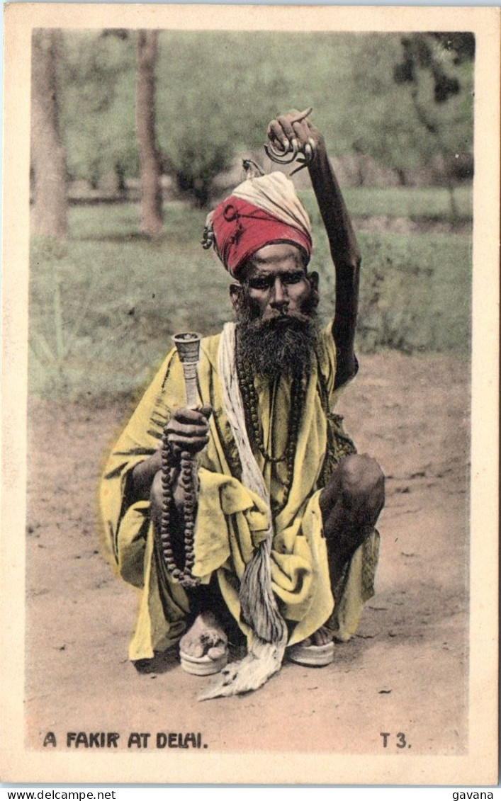 A Fakir At Delhai - Indien