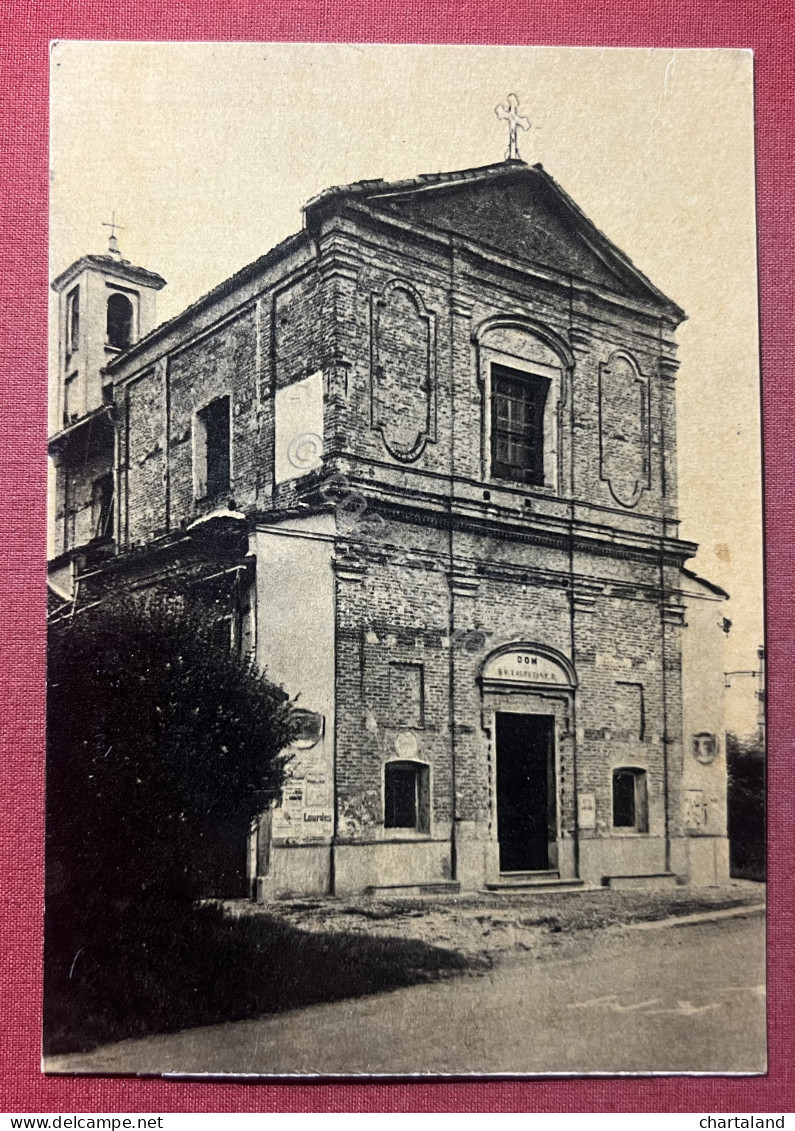Cartolina - Chiesa Della Beata Vergine Di Loreto - Camposanto Di Saluzzo - 1950 - Cuneo