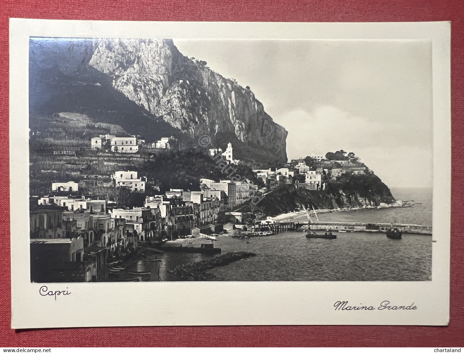 Cartolina - Capri - Marina Grande - 1950 Ca. - Napoli (Neapel)