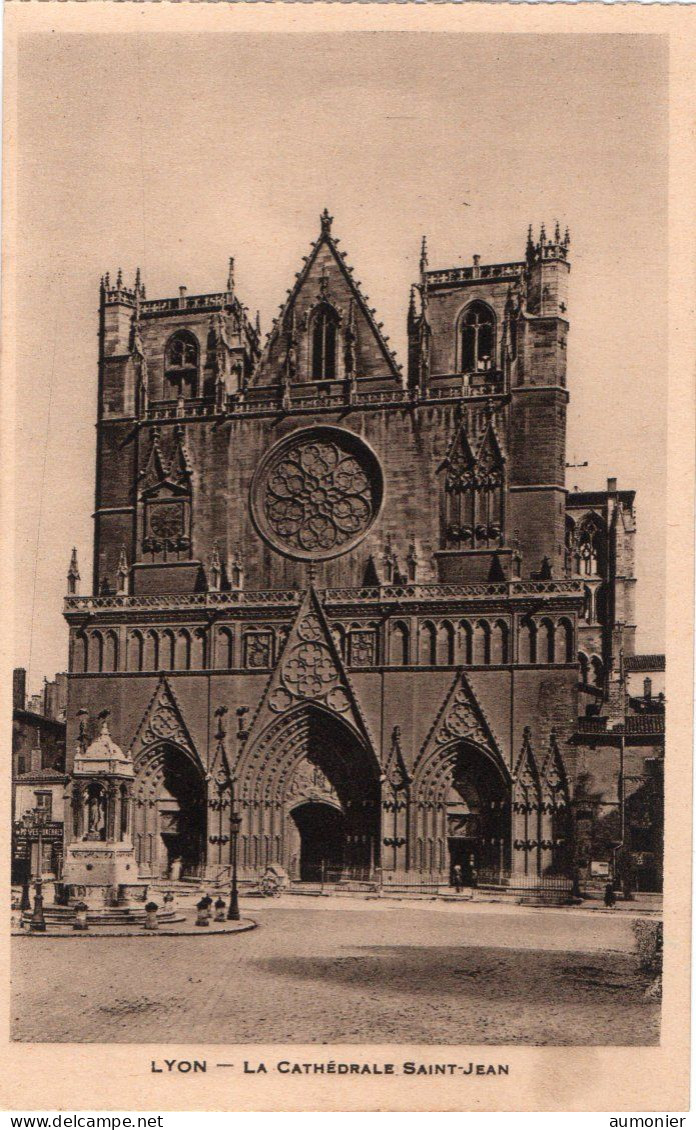 LYON ( 69 ) - La Cathédrale Saint-Jean - Otros & Sin Clasificación