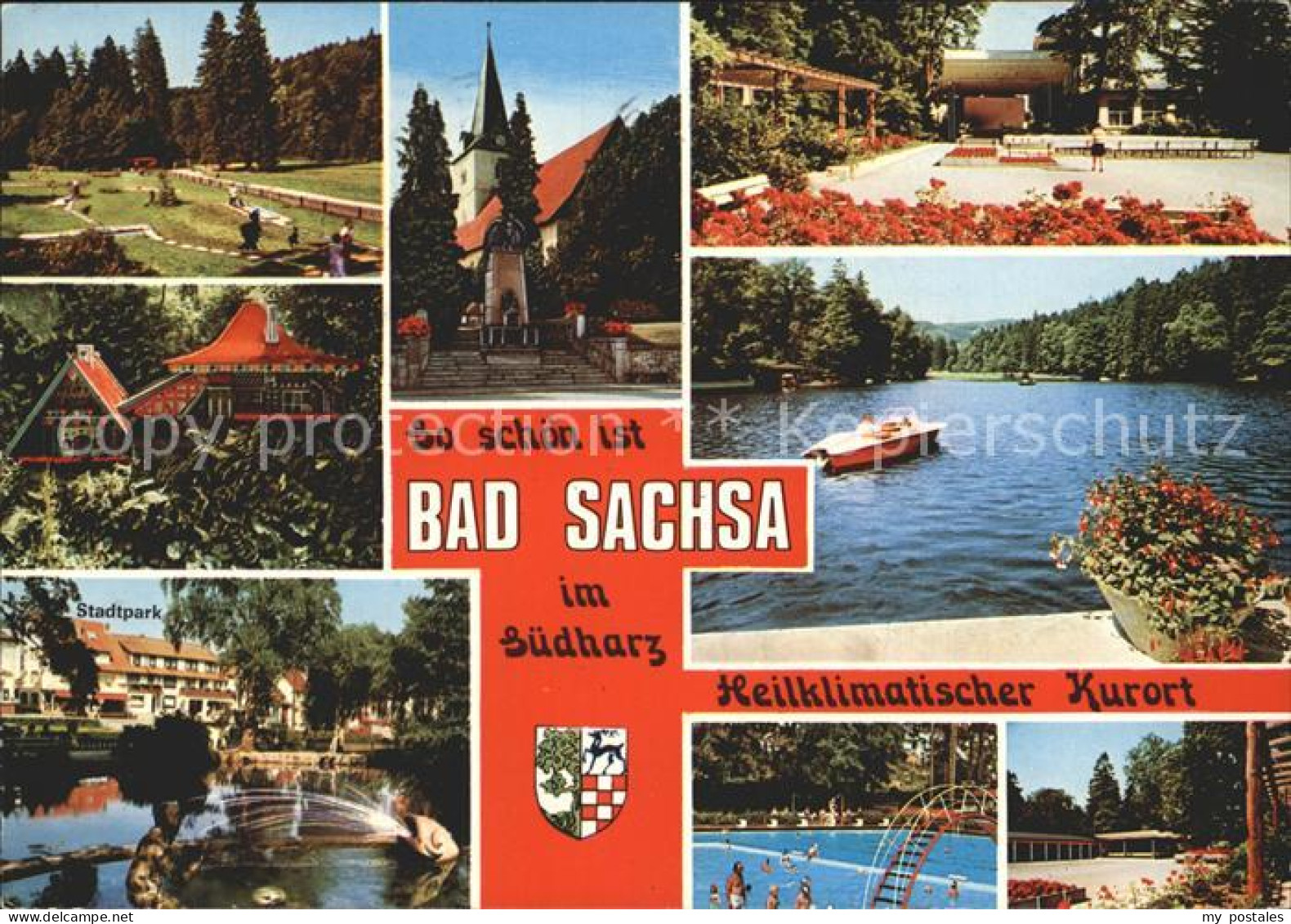72226999 Bad Sachsa Harz See Schwimmbad Stadtpark Bad Sachsa - Bad Sachsa