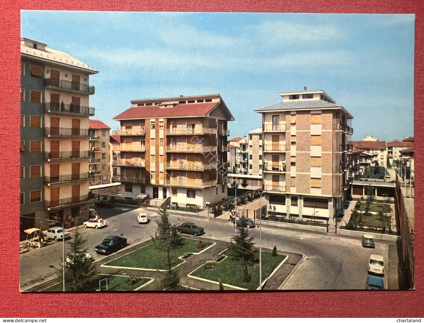 Cartolina - Valenza ( Alessandria ) - Piazza Fogliabella - 1970 Ca. - Alessandria