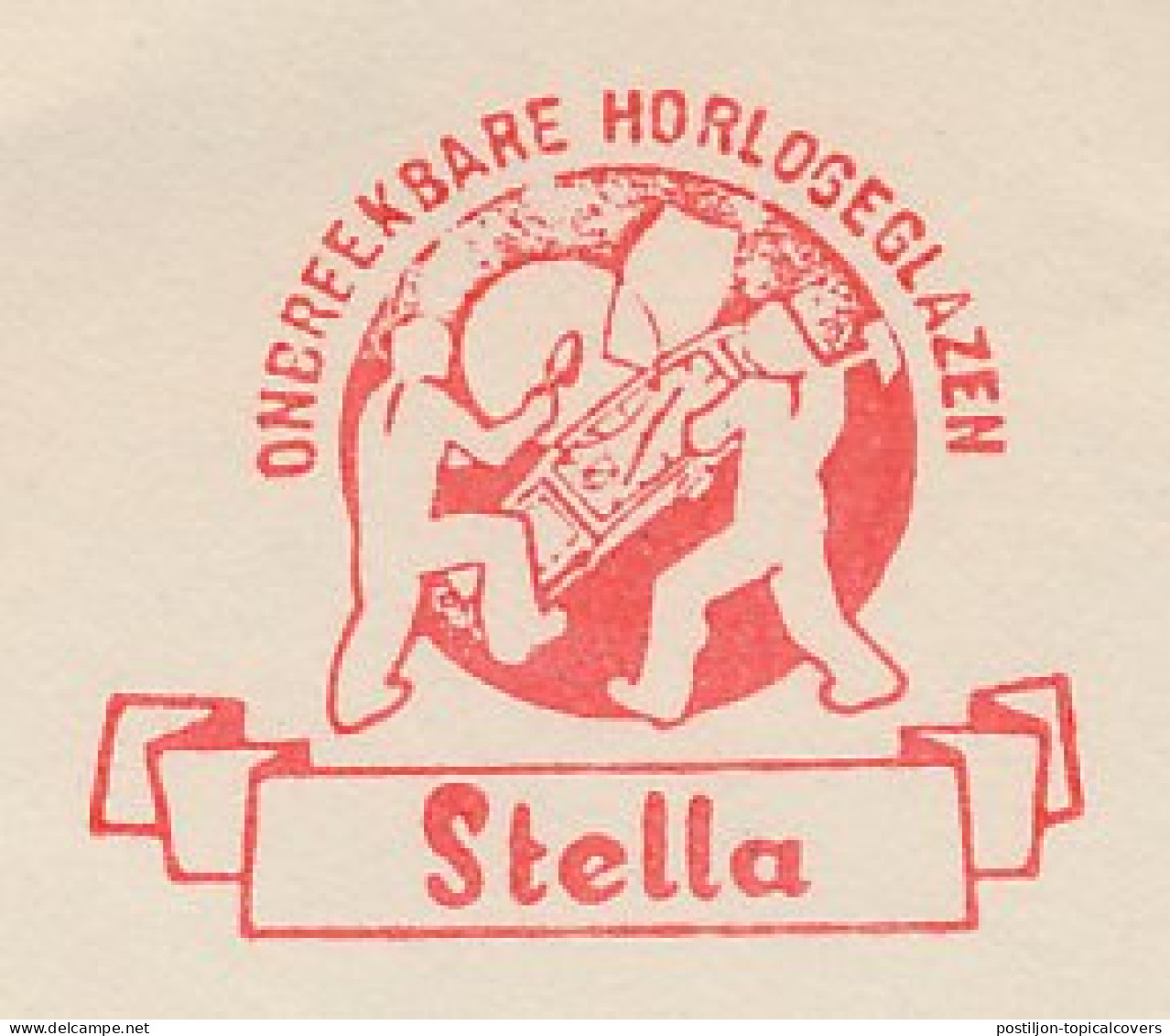 Meter Cover Netherlands 1954 Stella - Unbreakable Watch Glasses - Maastricht - Horloges