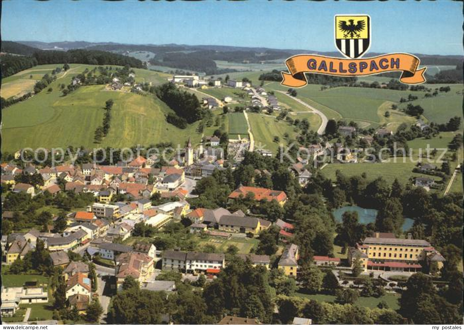 72226870 Gallspach Fliegeraufnahme Gallspach - Other & Unclassified