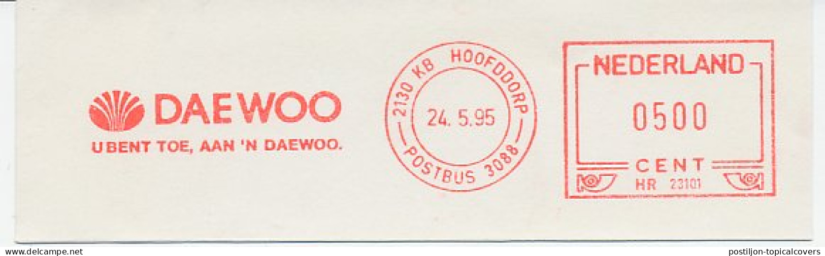 Meter Cut Netherlands 1995 Car - Daewoo - Autos