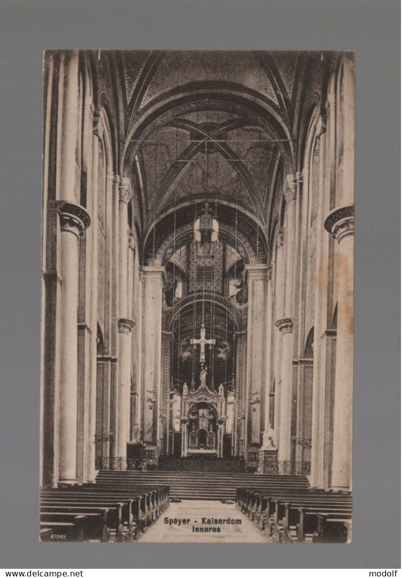 CPA - Allemagne - Speyer - Kaiserdom Inneres - Circulée En 1918 - Speyer