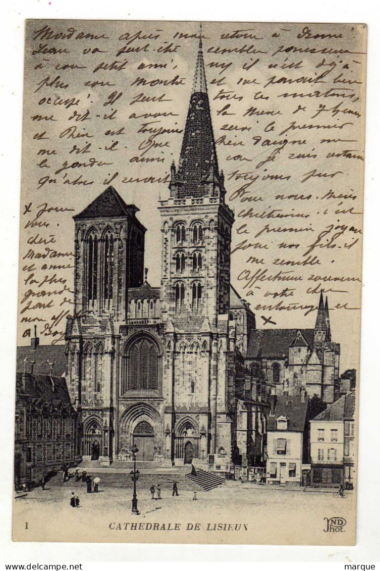 Cpa N° 1 Cathédrale De LISIEUX - Lisieux