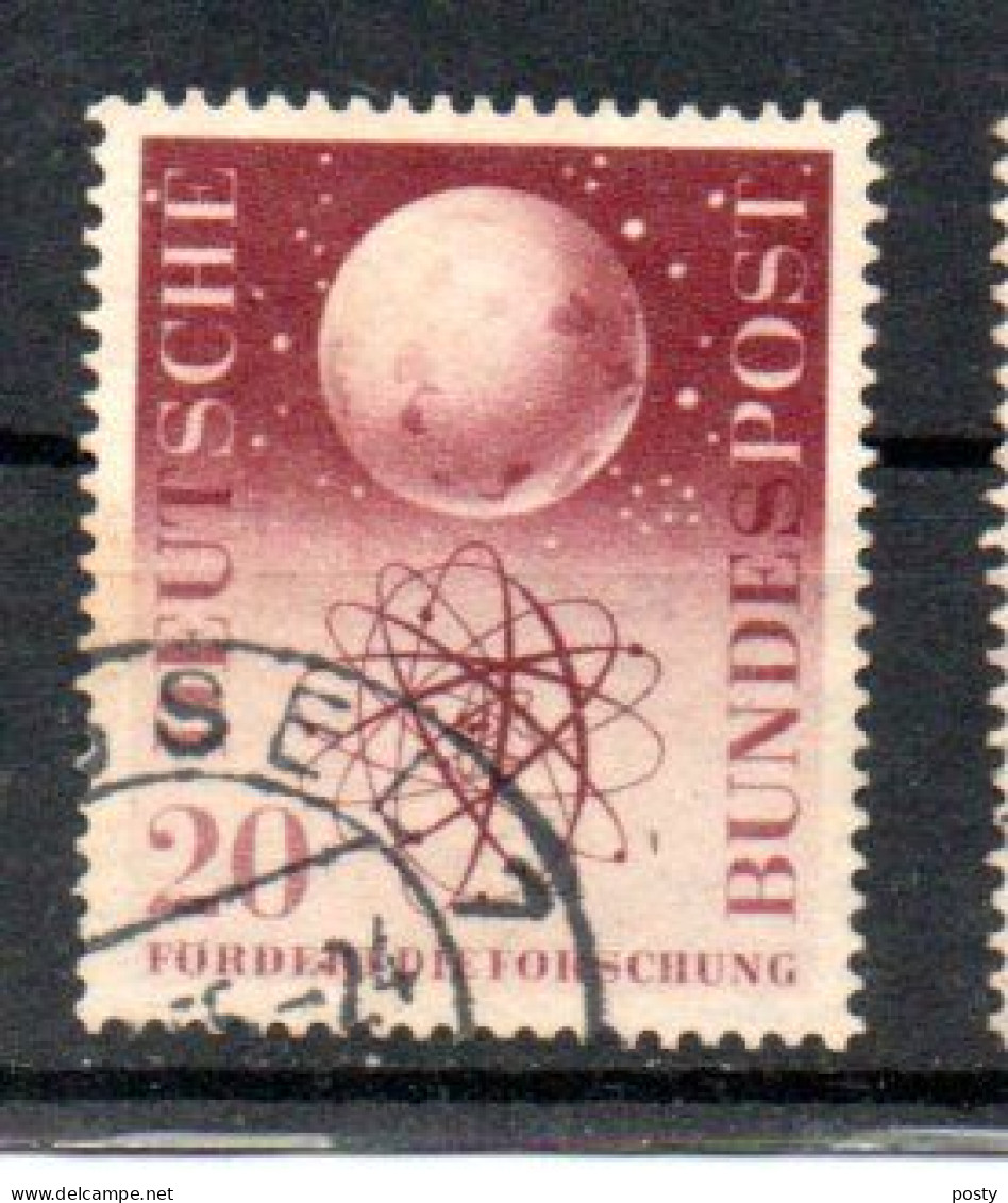 ALLEMAGNE - GERMANY - 1955 - EN FAVEUR DE LA RECHERCHE SCIENTIFIQUE - IN THE BENEFIT OF SCIENTIFIC RESEARCH - - Used Stamps