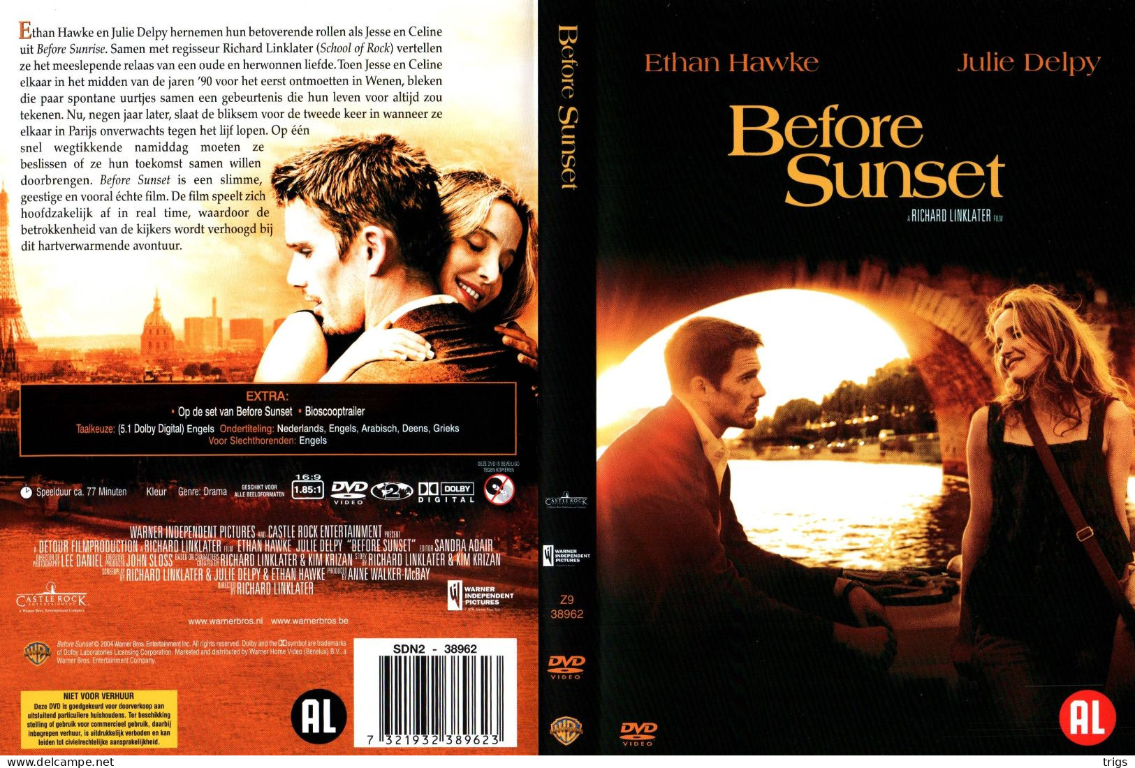 DVD - Before Sunset - Dramma