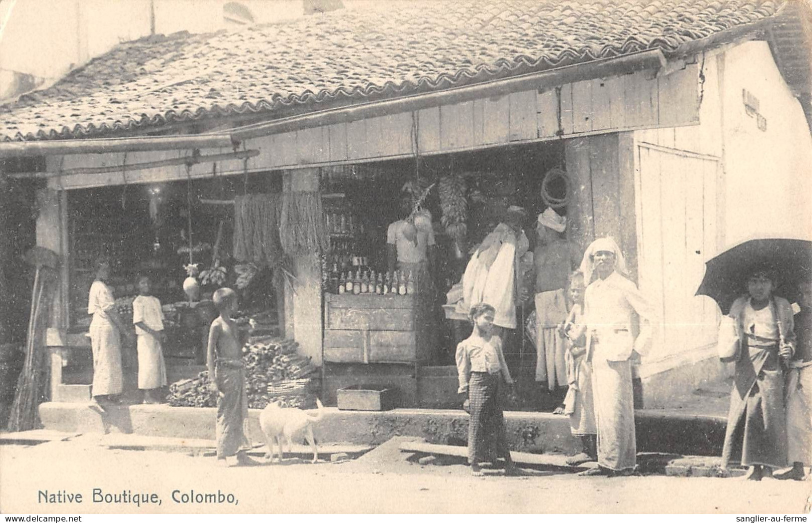 CPA CEYLON / NATIVE BOUTIQUE / COLOMBO - Sri Lanka (Ceylon)