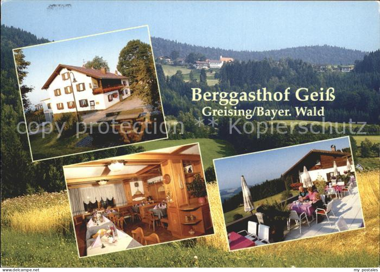 72226802 Deggendorf Donau Berggasthof Geiss  Aletsberg - Deggendorf