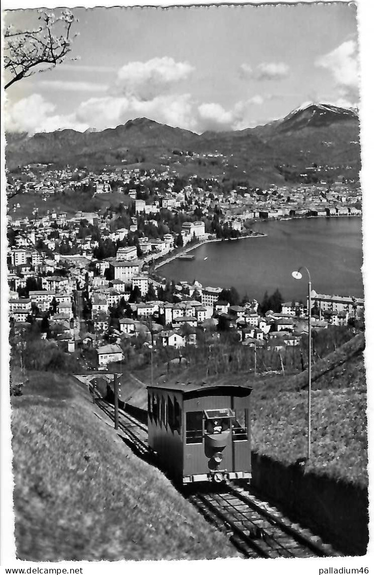 TI -LUGANO PARADISO  Con La Funicolare Del Monte. San Salvatore - Pas Circulé NEUVE - Lugano