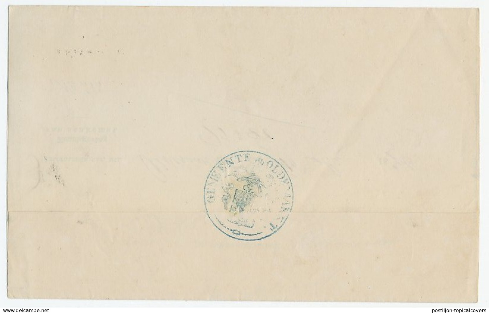 Naamstempel Oldemarkt 1876 - Covers & Documents