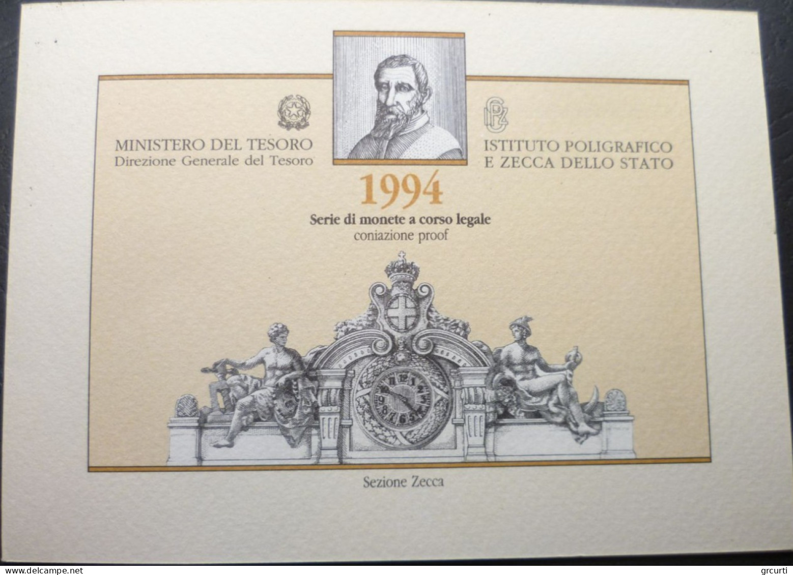 Italia - Serie Zecca Proof 1994 - 11 Valori - KM# PS11 - Gig# S.21/P - Nieuwe Sets & Proefsets