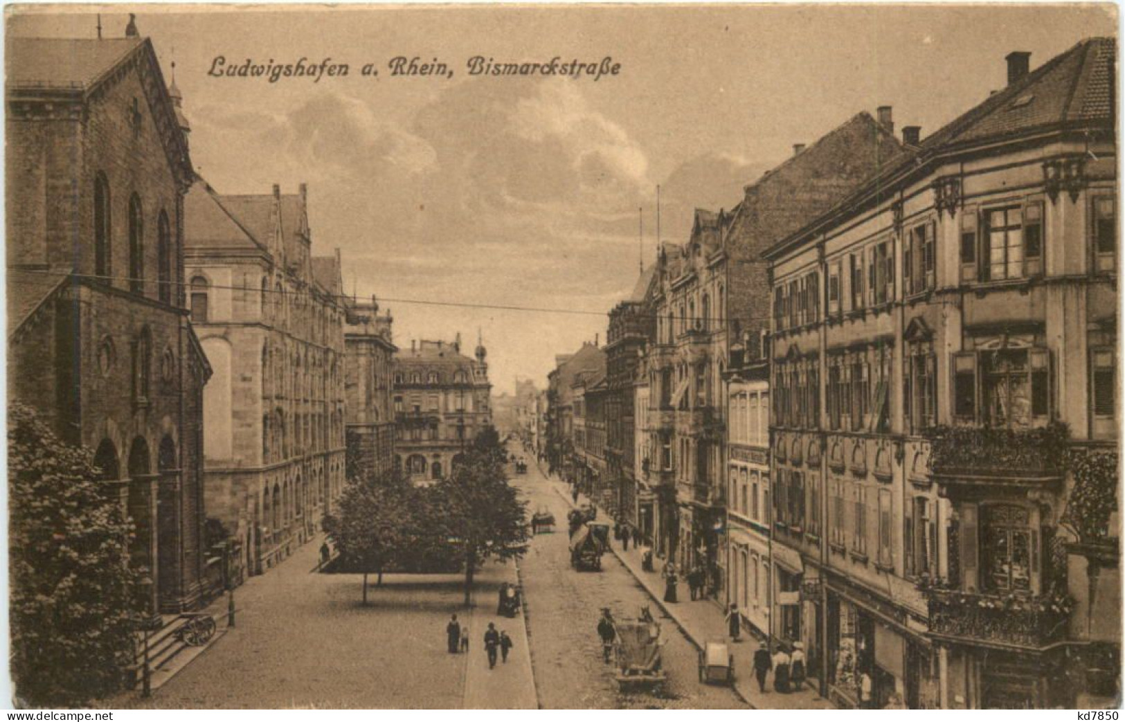 Ludwigshafen Am Rhein - Bismarckstraße - Ludwigshafen